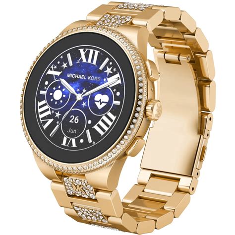 michael kors women's gen 6 touchscreen smartwatch|Michael Kors smartwatch women's sale.